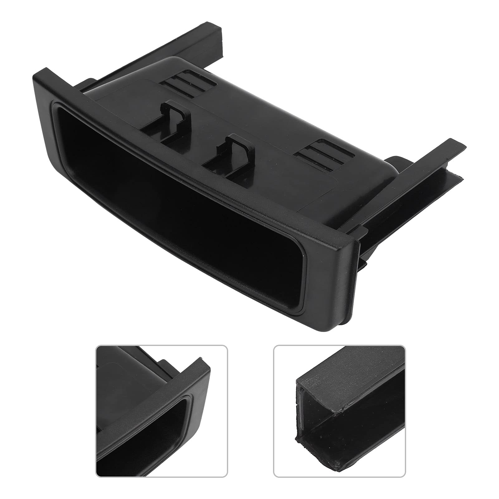 Bac De Rangement Pour Autoradio Central Mercedes Classe C, CLK, Vito, Viano (2001-2007) - Noir ABS - Remplacement Direct