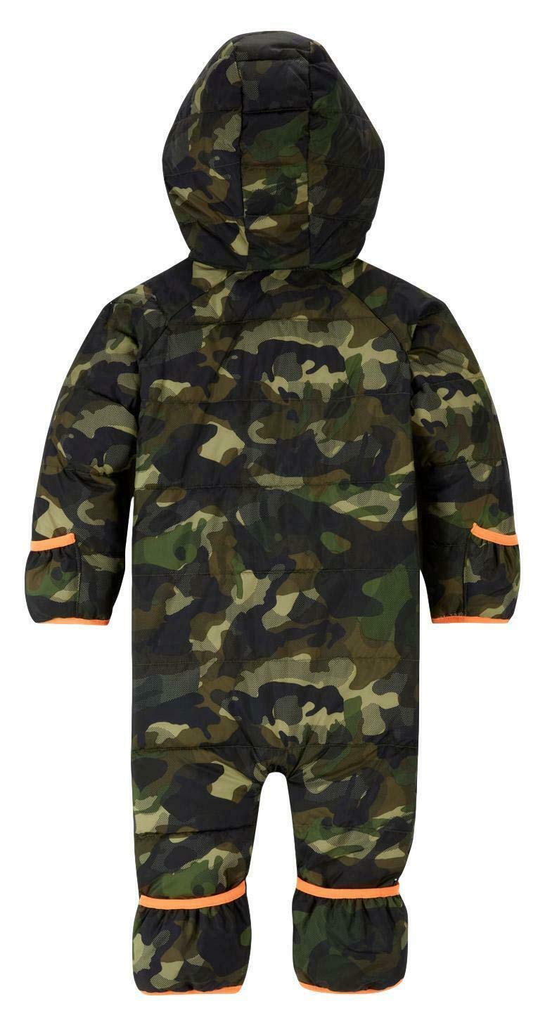 Nike Baby Girls' 1-Piece Snowsuit (Army Olive, 12 Months)