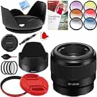 Amazon.com : Sony FE 50mm F1.8 Full-Frame Prime E-Mount Lens