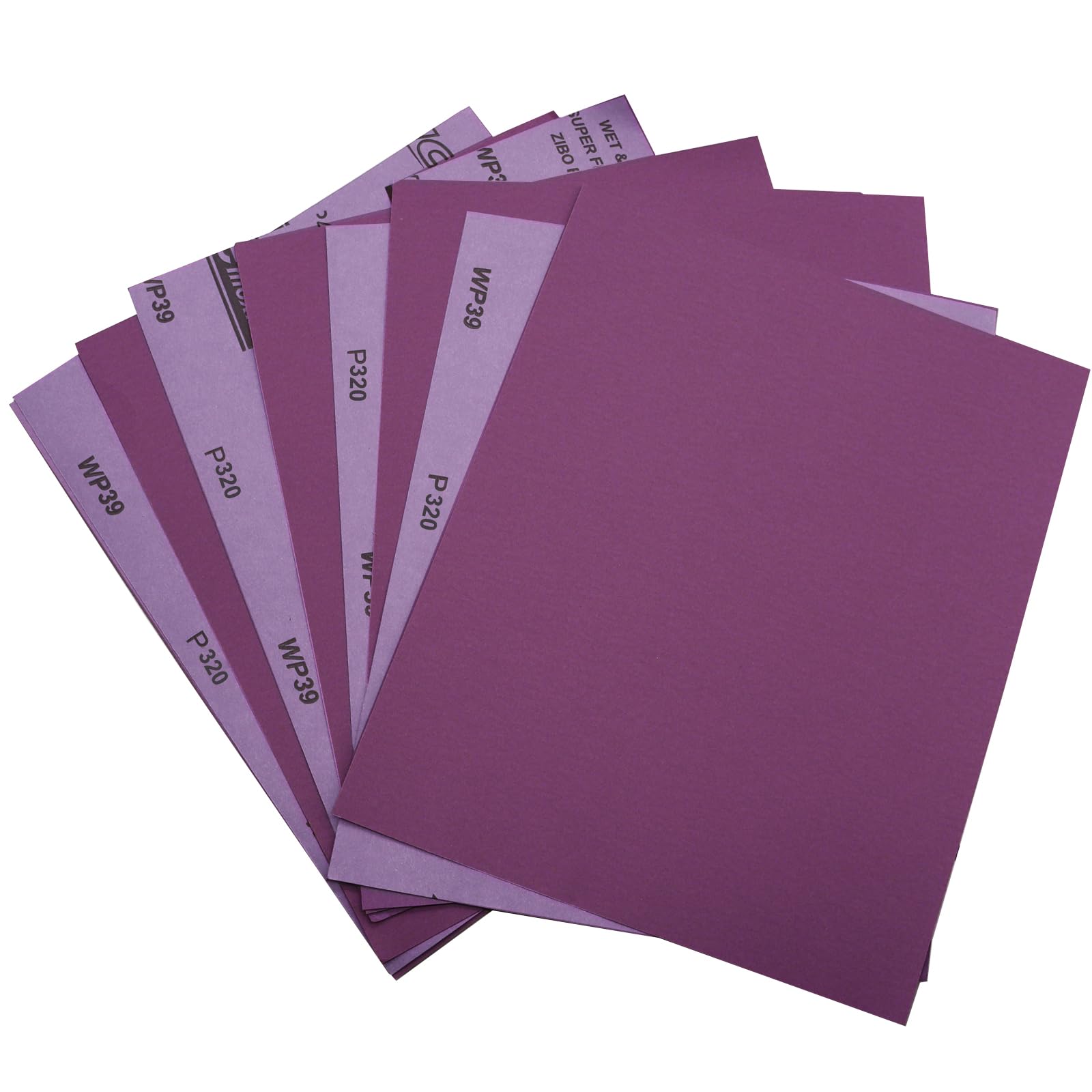 Iplusmile Bloque De Lijado 20 Piezas De Hojas De Papel De Lija Húmedo Y Seco, Papel De Lija Automotriz, Papel De Lija De Grano 320/600/800, Hojas De Lija Abrasivas, Accesorios, Juego