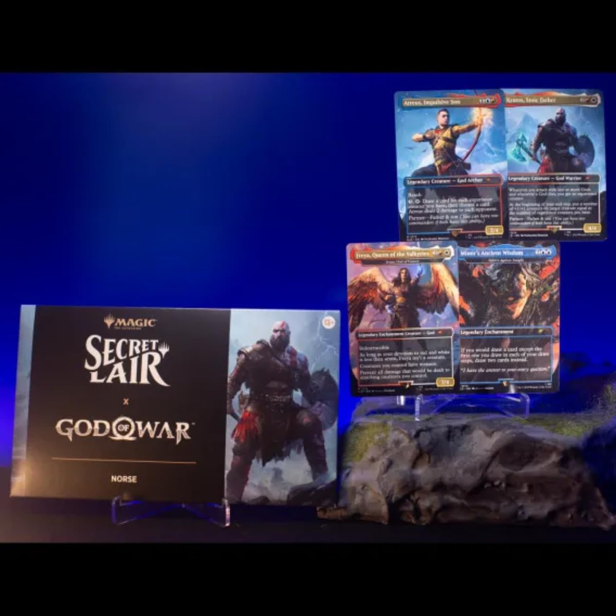 Amazon.com: Magic the Gathering Secret Lair x God of War: Norse
