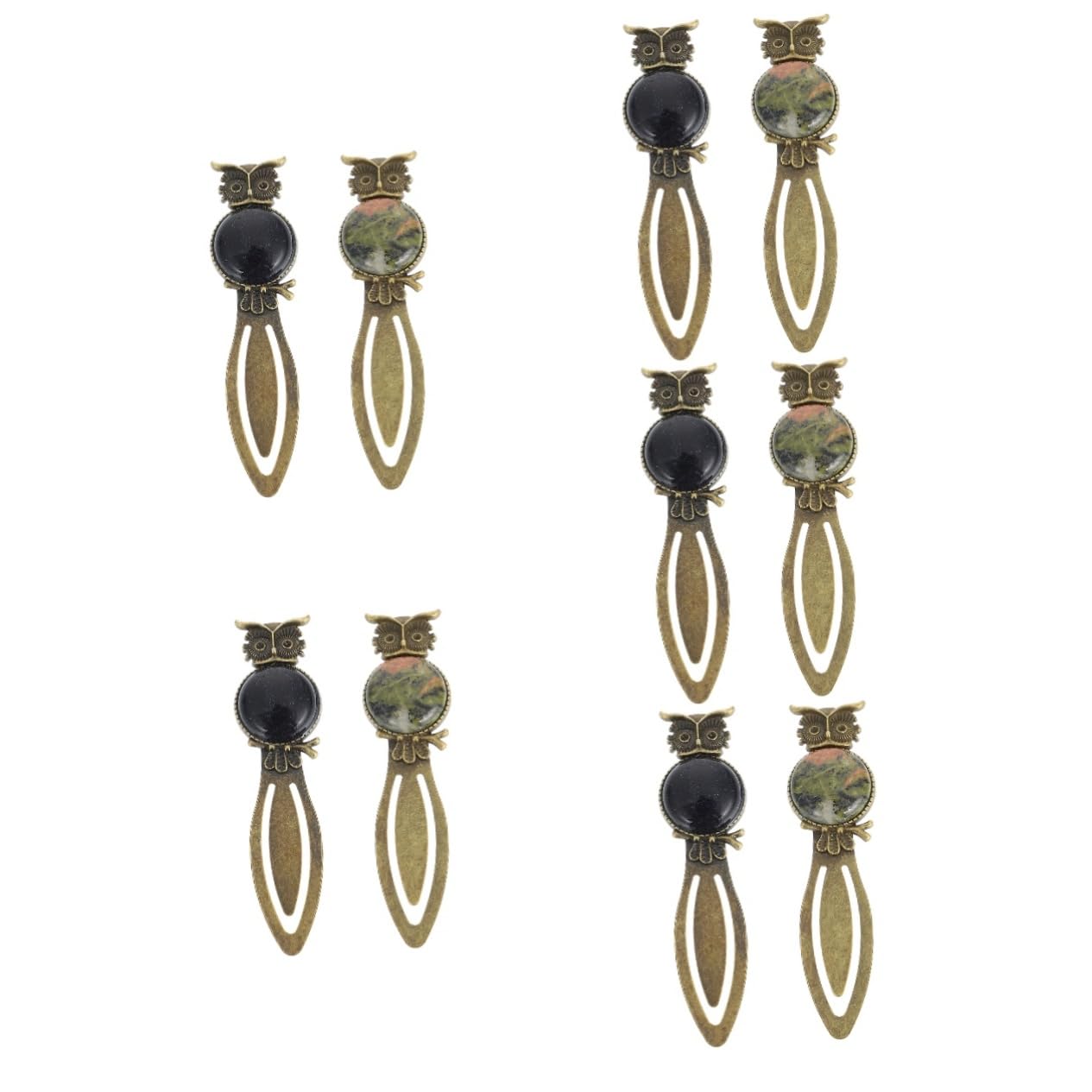 DOITOOL Marcadores De Página De Gemas Bookmark Estético Para Estudiantes Y Lectores Accesorios De Oficina Decorativos 2 Piezas X 5