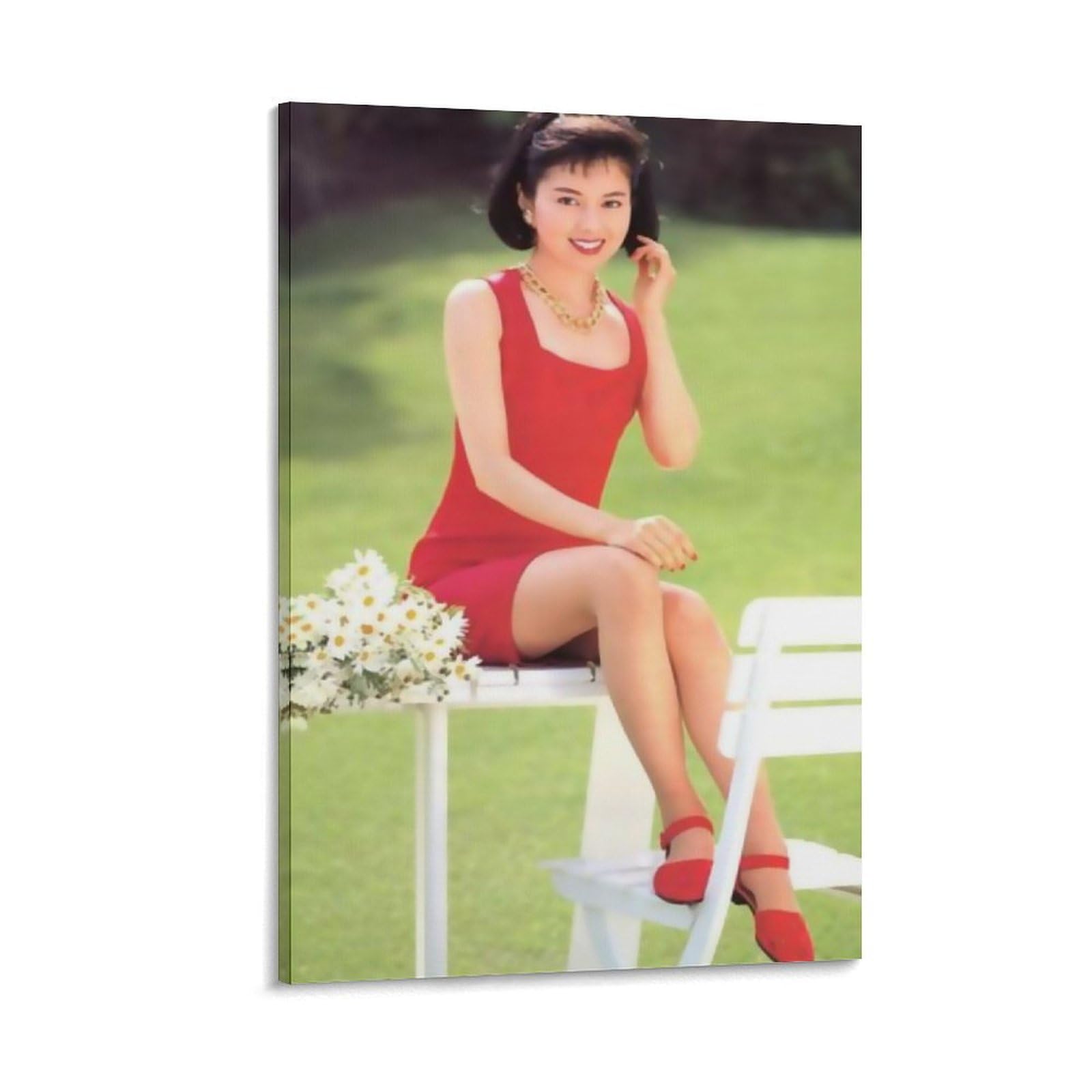 Amazon.co.jp: 沢口靖子女優若い 頃写真9ポスター プリント キャンバス