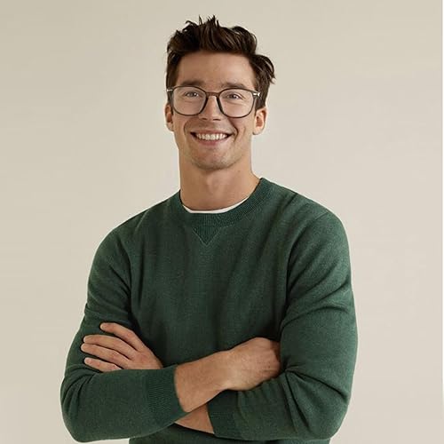 Miniatura 3 de TR90 - Lentes de luz azul para mujeres y hombres, lentes clásicos de doble metal para computadora antirreflejos