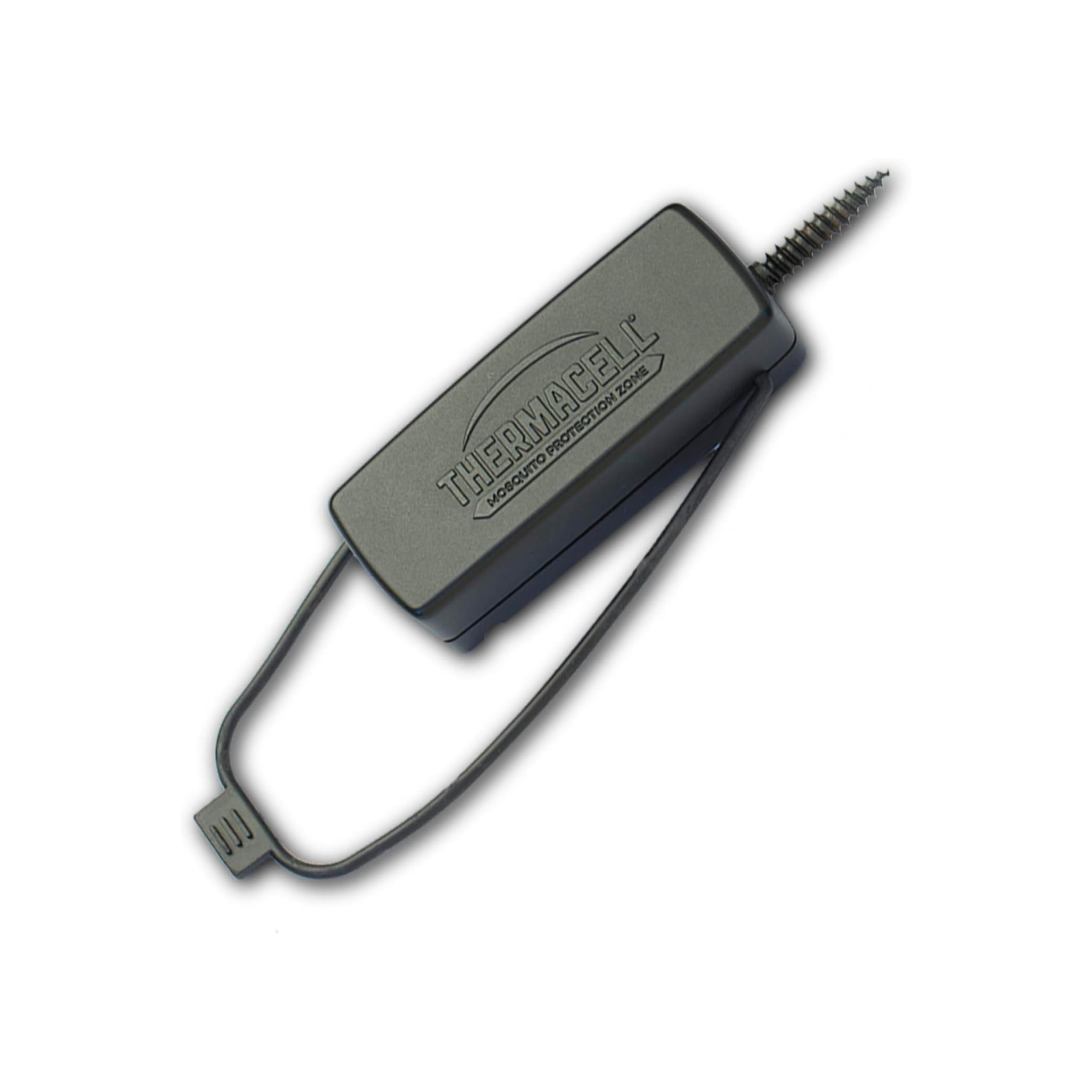 Tree Hanger for Portable Repellers;Mount Thermacell Repellers to Wooden Surfaces Quickly and Easily; Maximizes Repeller Performance;Corrosion-Resistant,Hardened-Steel Screw, Black