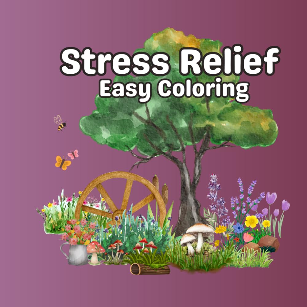 Stress Relief Easy Coloring