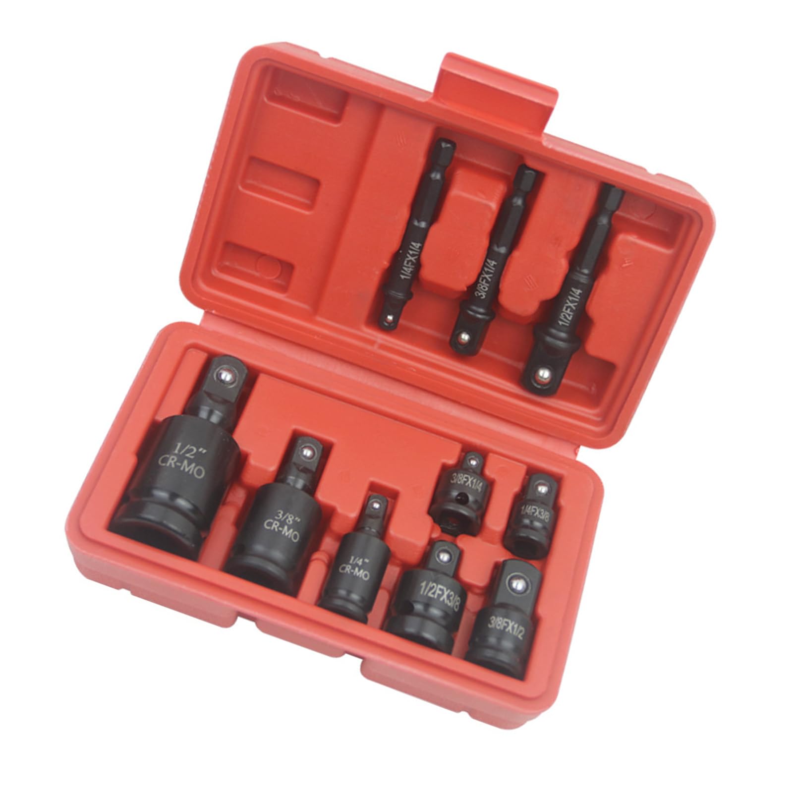 Rgybao 9Pcs Multiple Operate Handle Dissolver Tool Link Three Wheeled Effect Equipment Automobile Mechanical Repairs And Home Maintenance Permanent Effect Grade Port Tool Set