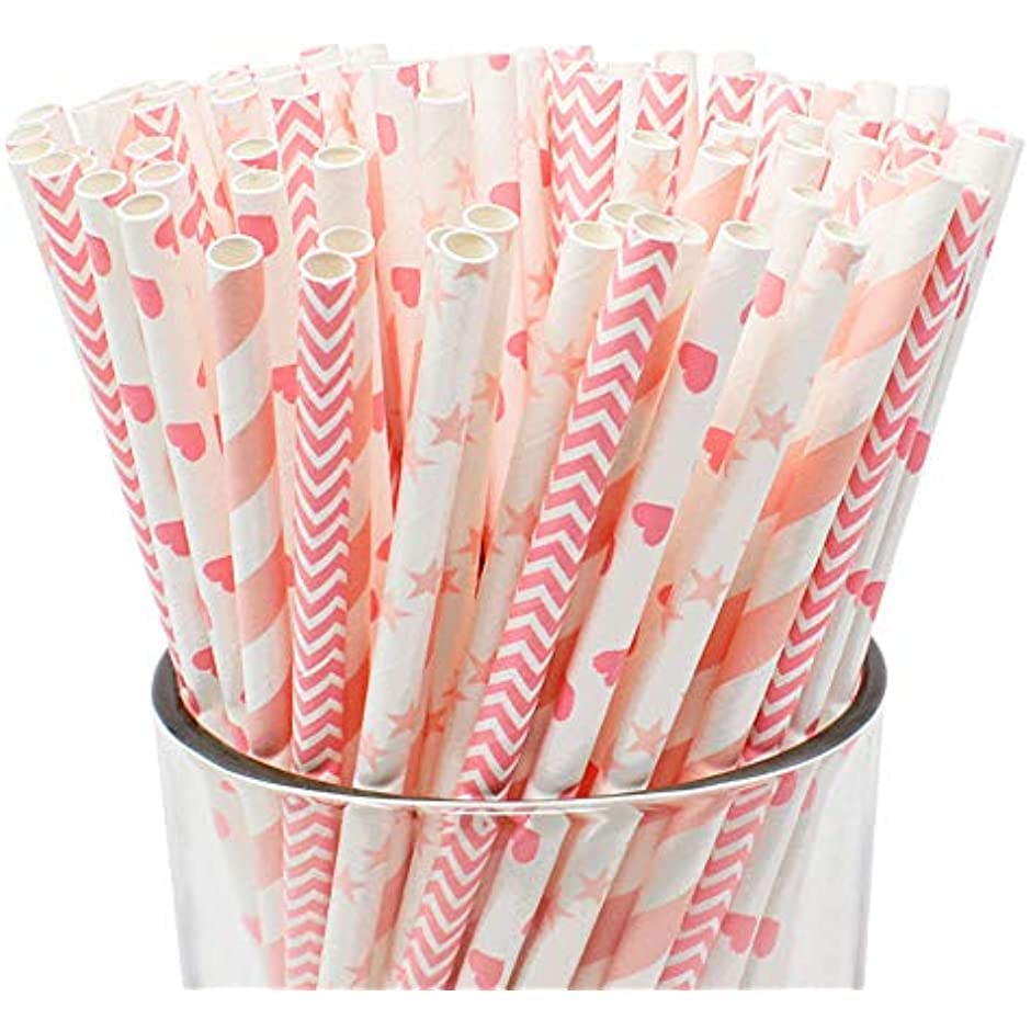 Magic Providers Disposable Drinking Paper Straw - Pack of 150 Pipes for Mojito | Juices & Other Drinks | 100% Natural Biodegradable Hygienic Hard Durable | Eco-Friendly (Assorted Design & Color, 8mm) (B0BSHPBNTG) Amazon Price History, Amazon Price Tracker