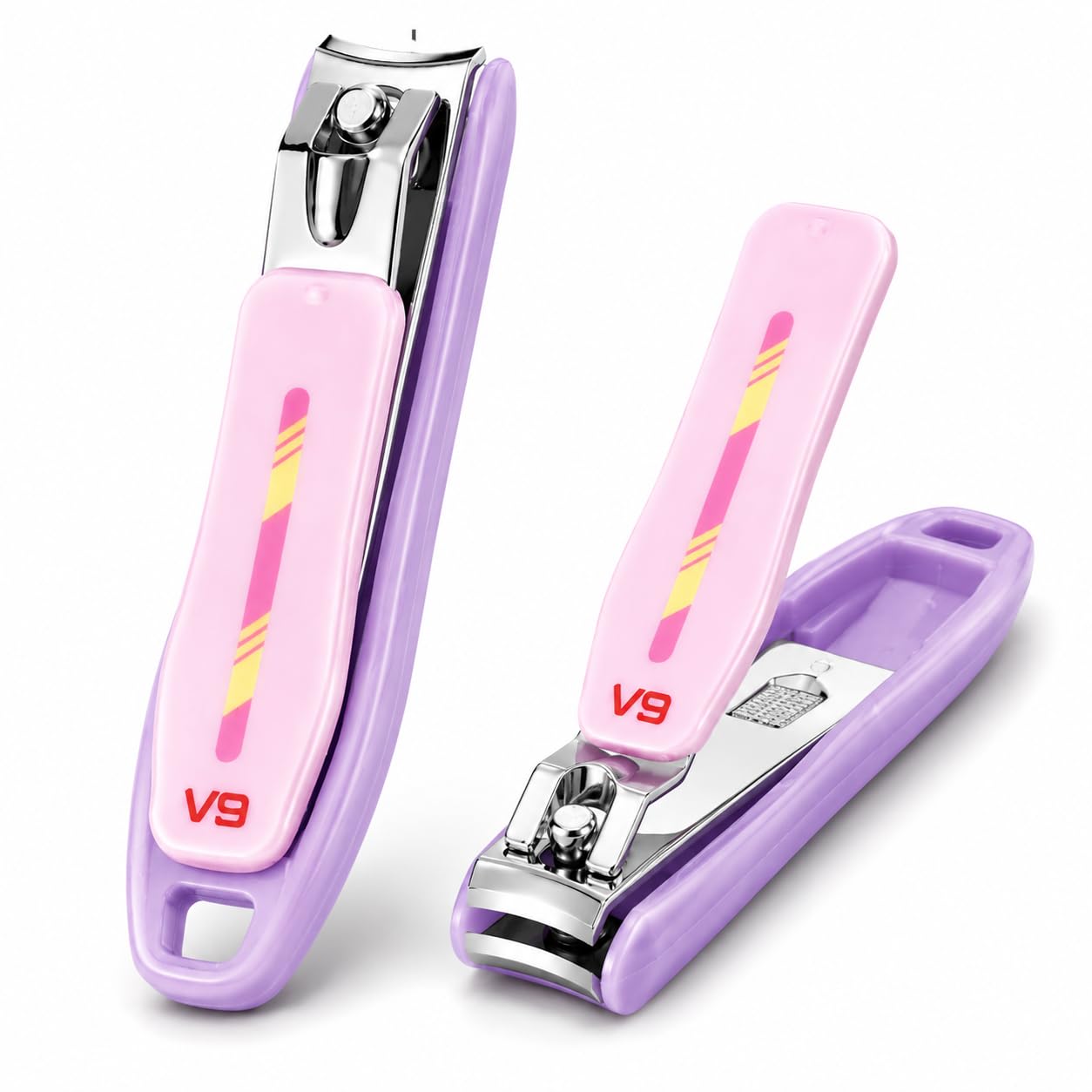 Nail Cutter for Men & Women | Stainless Steel Nail Clipper with Built-in Nail File | Sharp Nail Trimmer for Adults | Durable Nail Cutter Machine for Precise Trimming - Set of 1-image-41