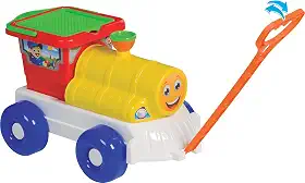 Baldinho de Praia Trem para Praia com Acessórios Merco Toys