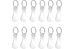 Aldi Quarter Holder Keychain : (12-Pack) Portable Aluminum Alloy Key Rings for Shopping Carts
