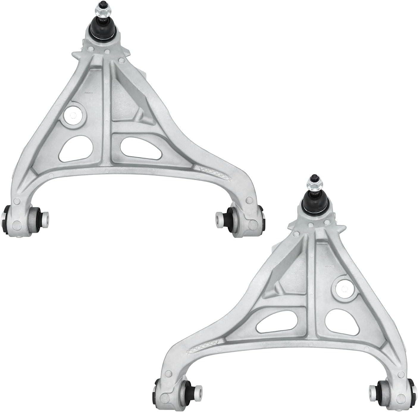 Control Arm, Replacement For Front Lower Control Arm With Ball Joint Compatible With 2004-2008 Ford F-150, 2006-2008 Lincoln Mark LT - 2 Pcs