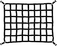 BIGREAT Heavy Duty 42x50 Truck Bed Cargo Net, 1100LBS Capacity, Adjustable Cam Buckles & S-Hooks for Pickup, SUV, Jeep, Trailer