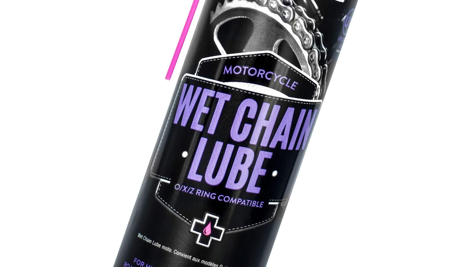 MucOff 611US Wet Motorcycle Chain Lube, 400 Millilitres Premium