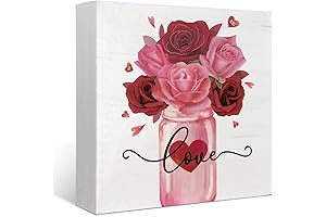 Vibrant Valentine Box Sign: A Heartfelt Expression of Love