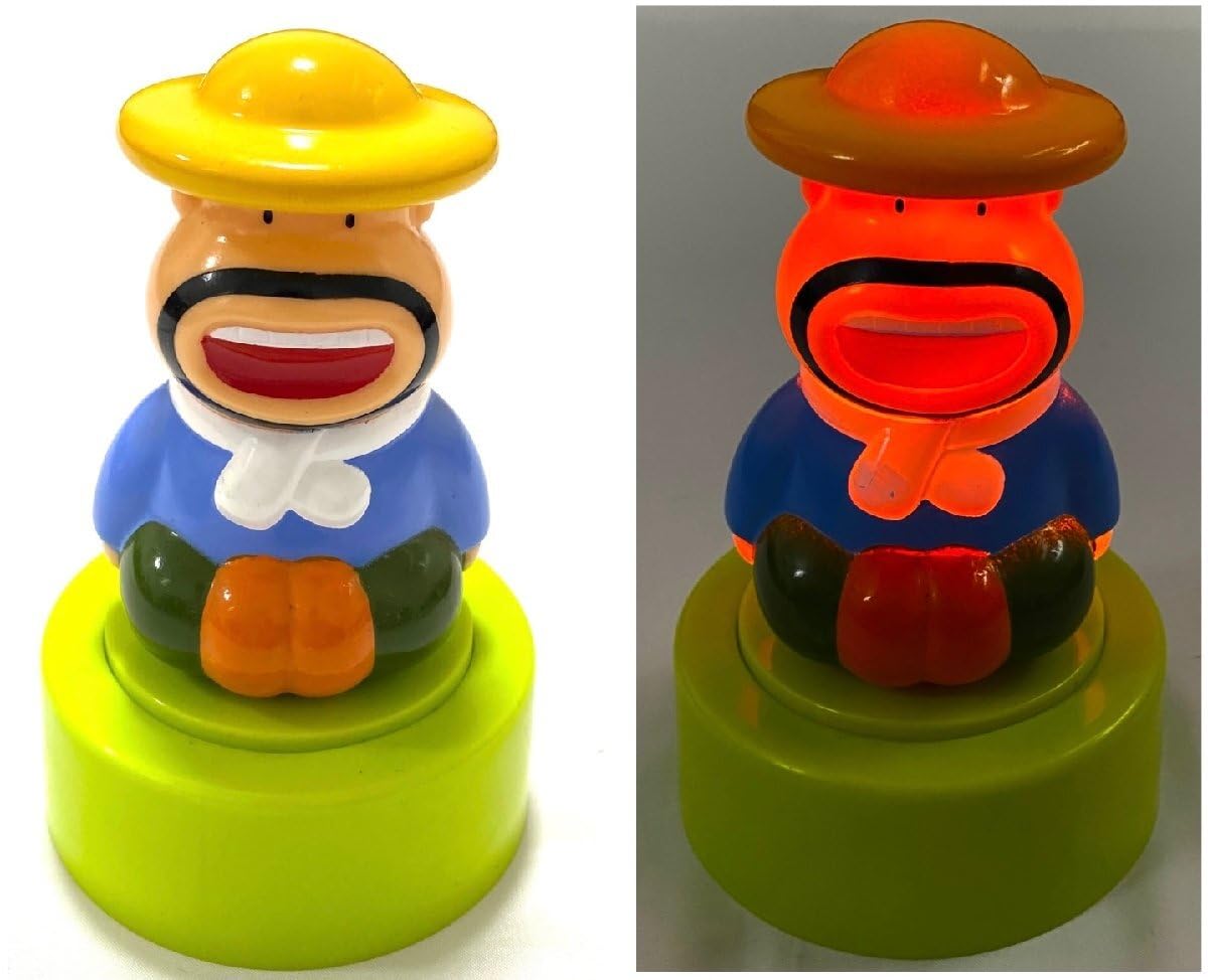 Amazon.co.jp: カールおじさん Meiji 明治 Nitto 電工ライト 点灯OK