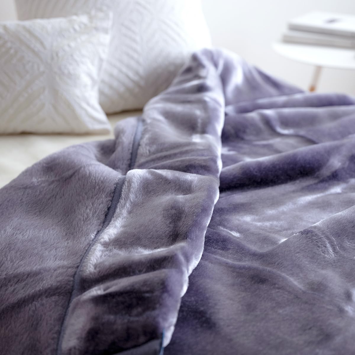 Amazon｜西川 アクリル ニューマイヤー毛布 シングル あったか ファー