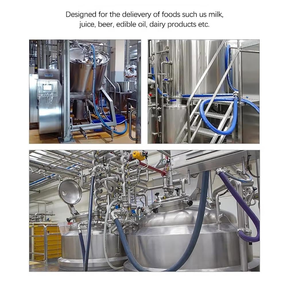 3 Meter Biertransferschlauch 1,5 Zoll TC EPDM Brauzubehör