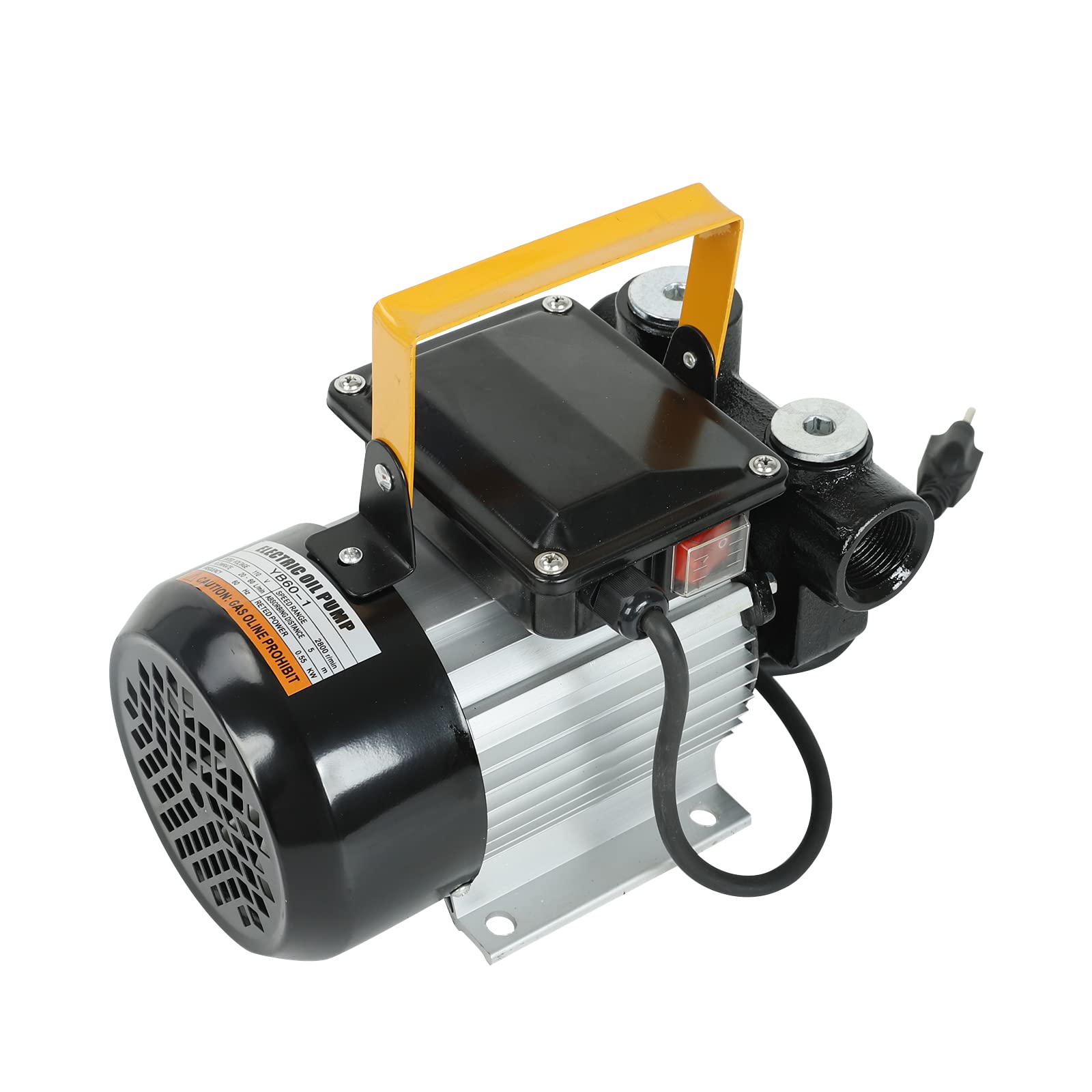 Self Priming 110v Ac 16GPM Oil Transfer Pump Fuel Diesel Kerosene Biodiesel Pump w/Hose & Nozzle
