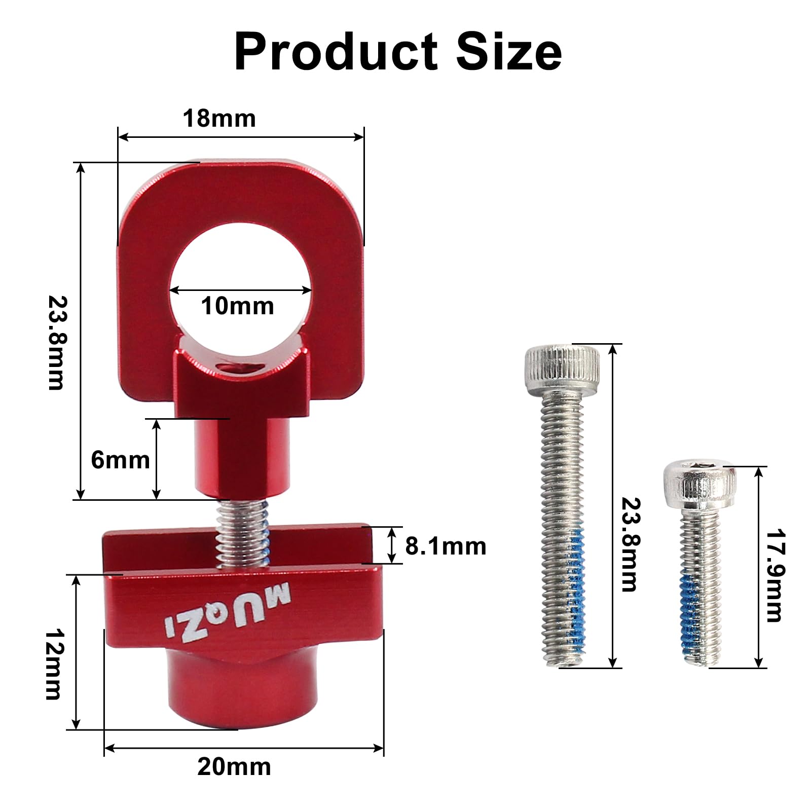 Paul Component Engineering Melvin Chain Tensioner Silver