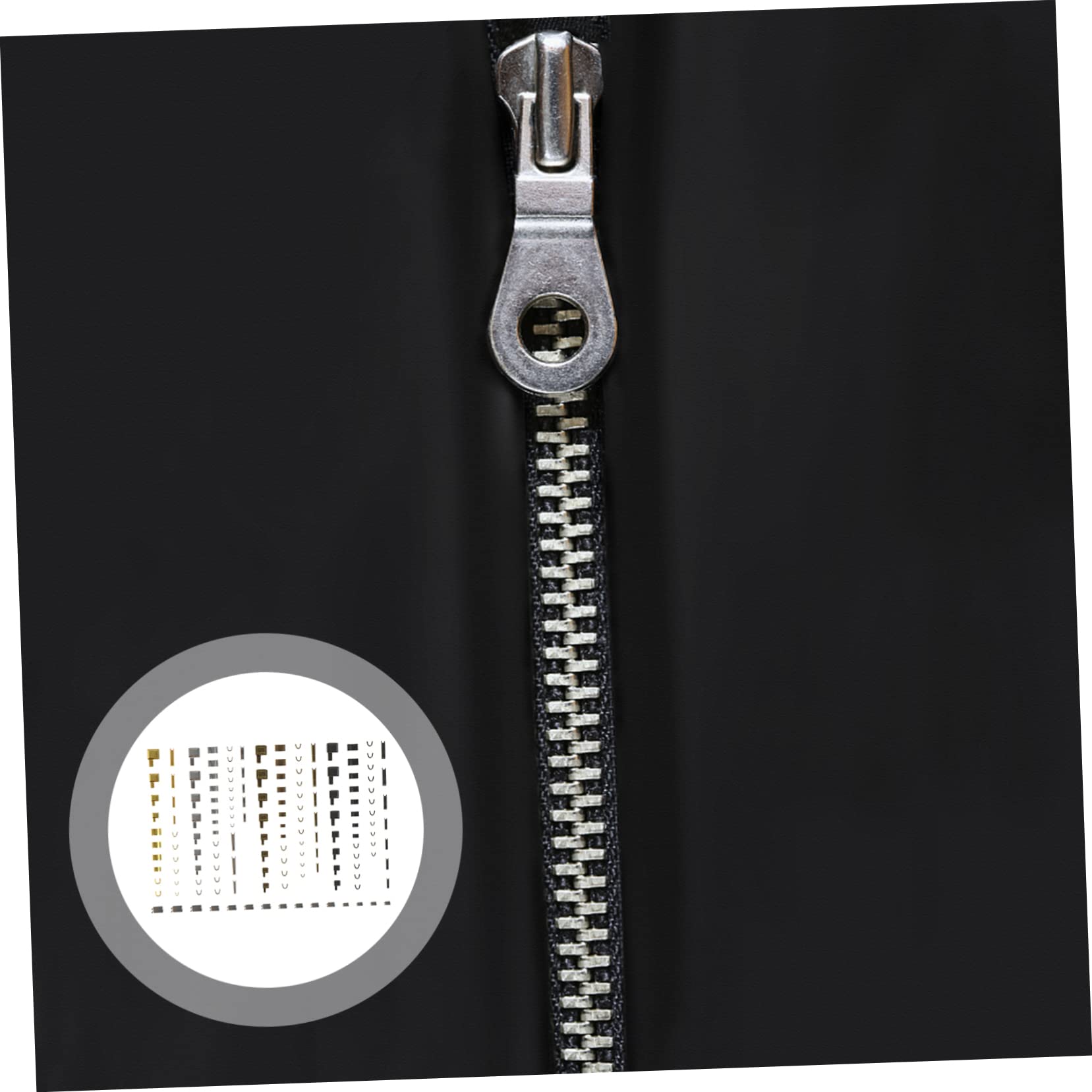 NUOBESTY 96sets Kit Di Riparazione Cerniere Accessori Per Sostituzione Cerniere Pin Inserzione Per Abbigliamento e Tende Soluzione Pratica Per Danneggiate