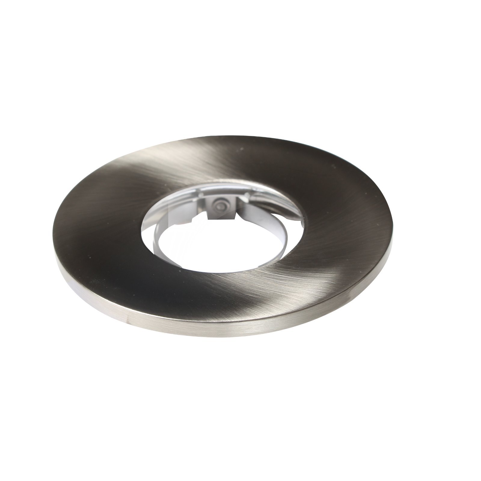 Knightsbridge EVO Fixed IP65 Brushed Chrome Bezel