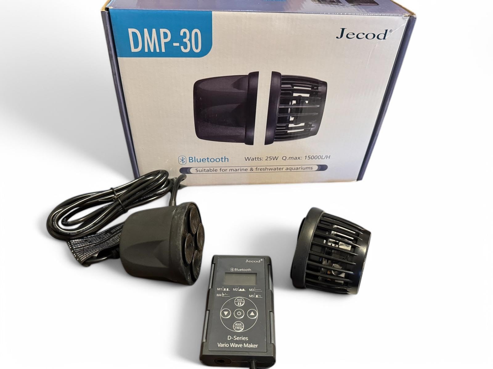 Bomba inteligente de agua para acuarios sin cable con control de aplicación/manual DMP-30 Jebao