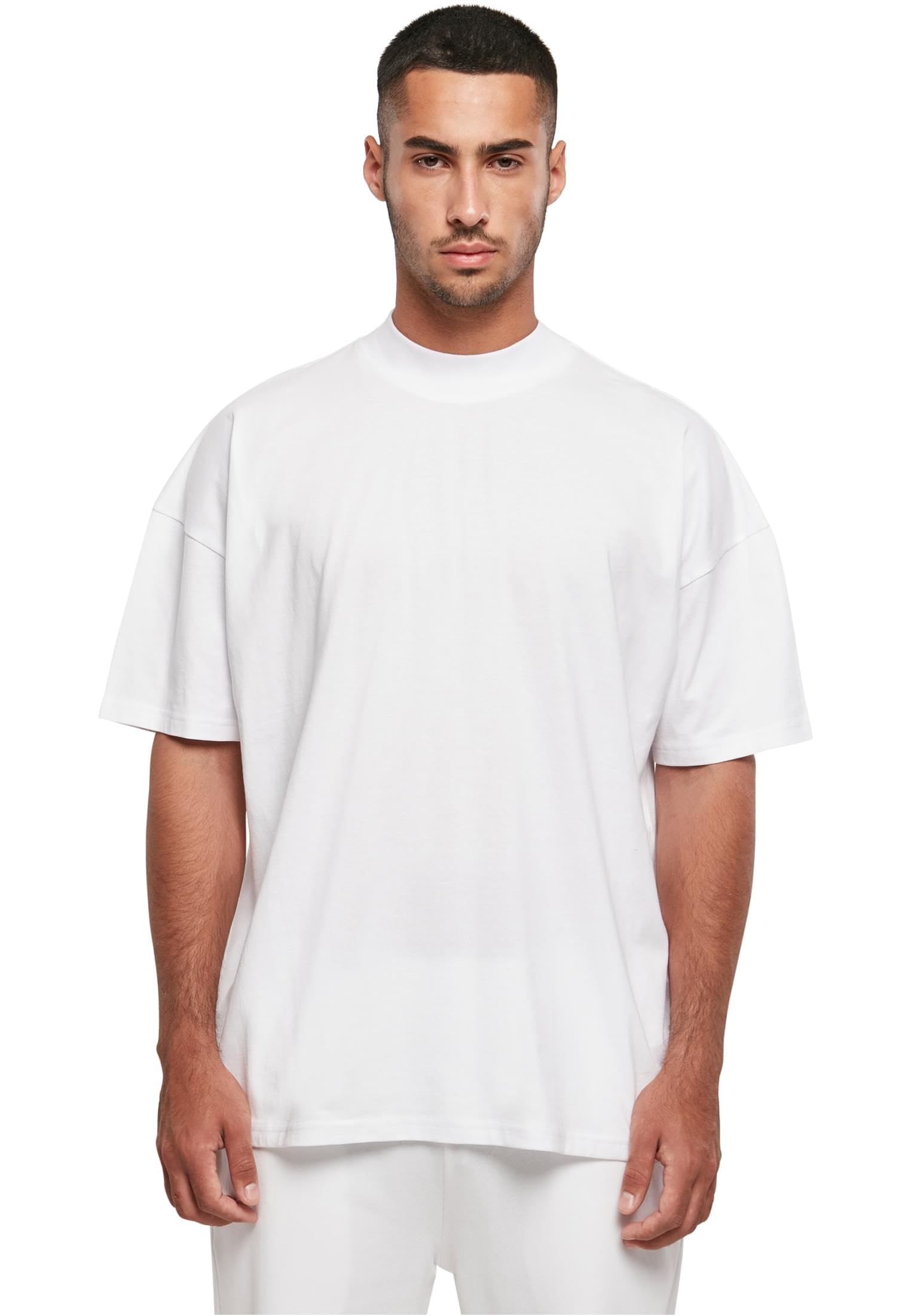 Build Your Brand Herren By230-oversized Mock Neck Tee T-Shirt (1er Pack)