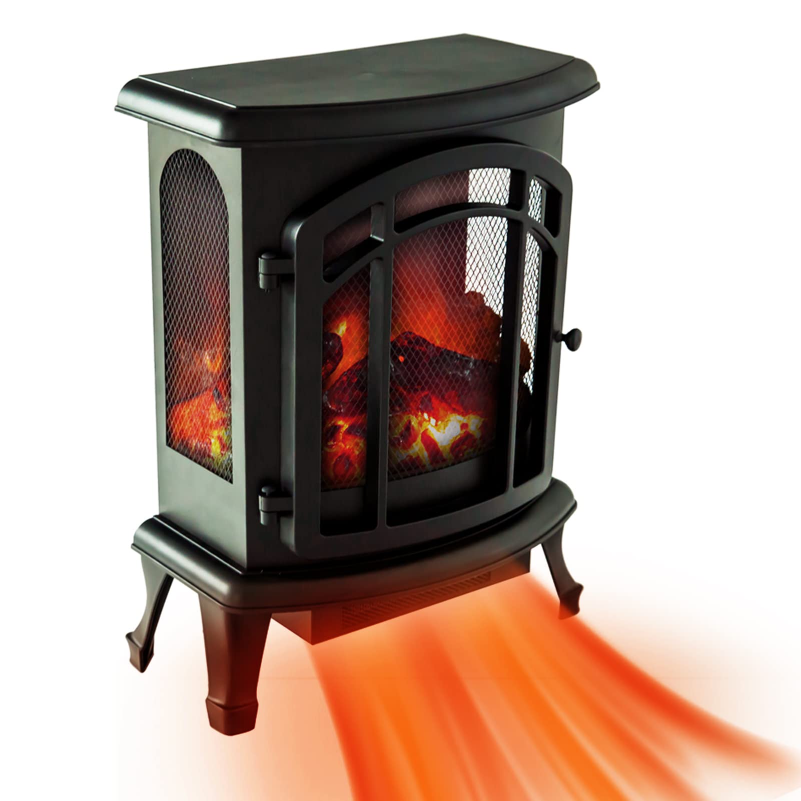 Buy TAGI 17'' Electric Fireplace Heater, Freestanding Electric