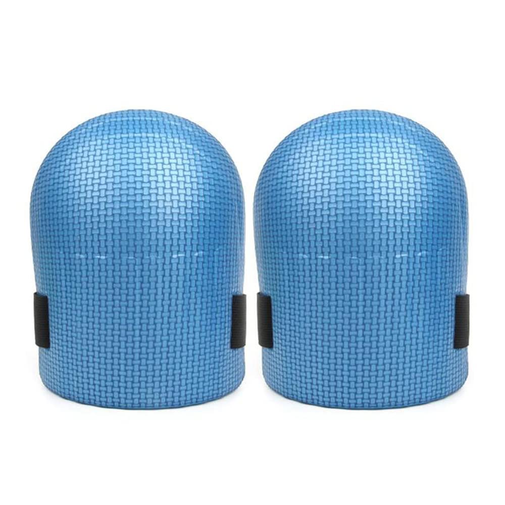 LTLCLZ 1Pair Soft Foam Knee Pads for Work Knee Support Padding for Gardening Cleaning Protective Sport Kneepad Builder Workplace Safety,Blue