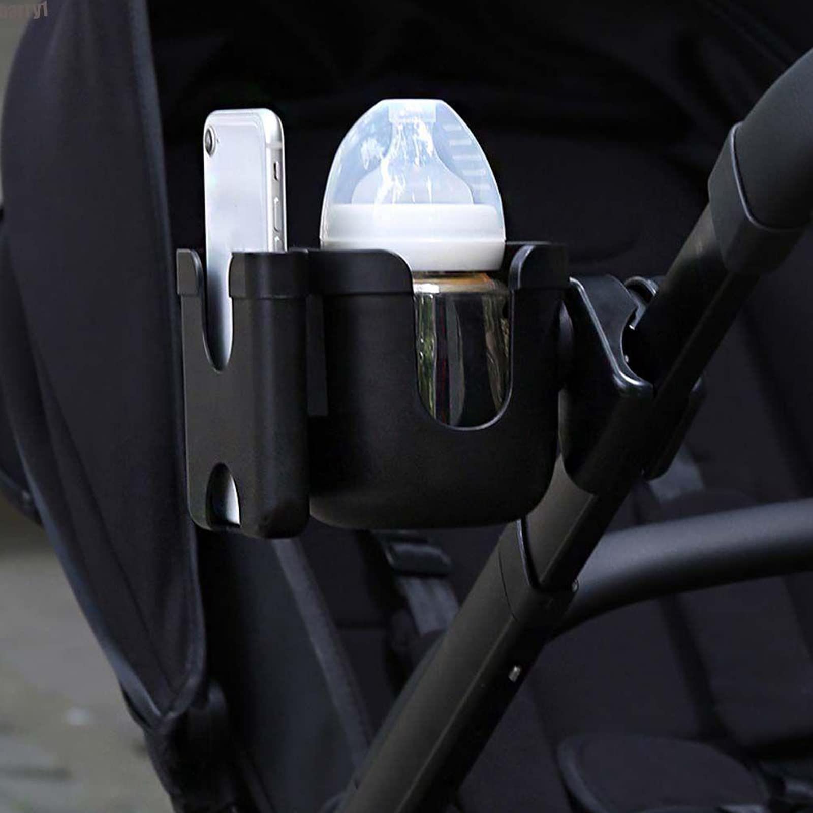Porte-Gobelet En Silicone Pour Poussette & Vélo – Range Biberon, Téléphone – Accessoire Parents Pratique