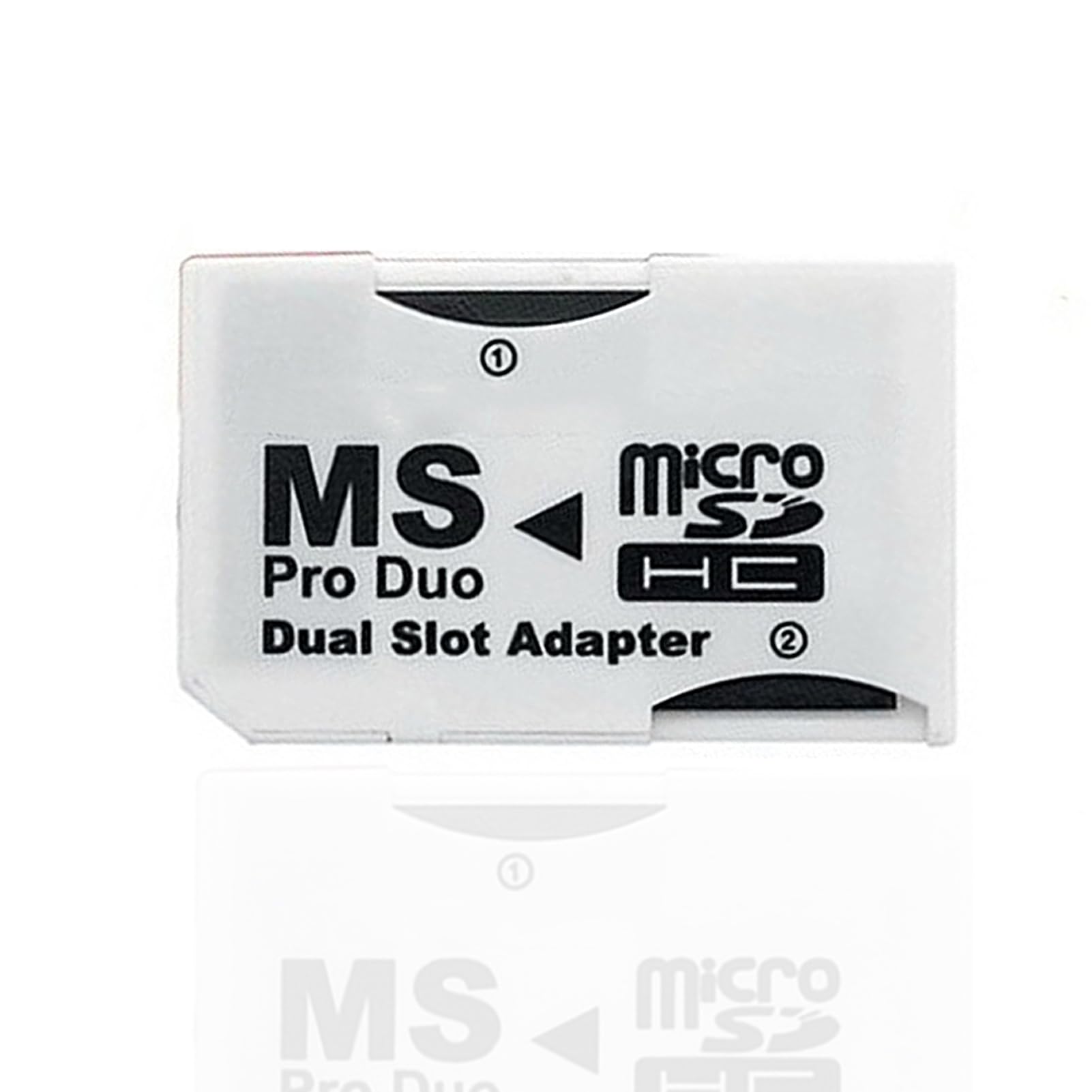 Beauenty Memory Card Stick Adapter,64G,2000 PSTV,Micro SD/TF Card Stick for Vita PSP Game Card (Double Slot)