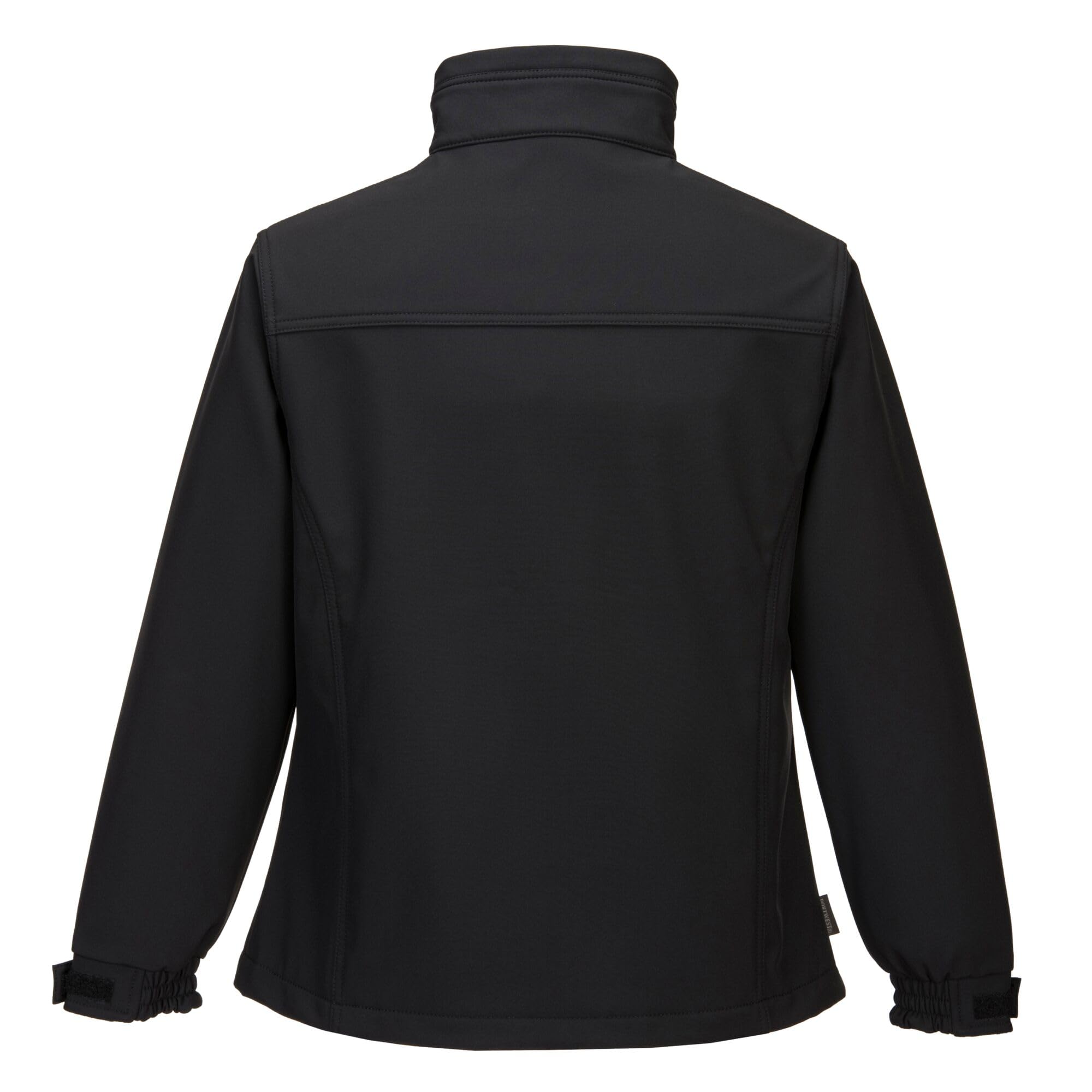 Portwest Charlotte Damen Softshelljacke (3L), Größe: S, Farbe: Schwarz, TK41BKRS