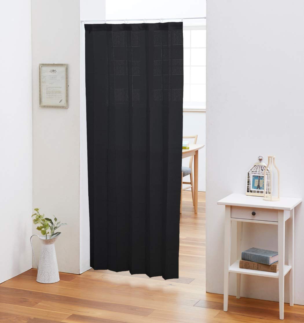 Amazon｜ハサミで切れる 間仕切りカーテン アコーディオンカーテン 100