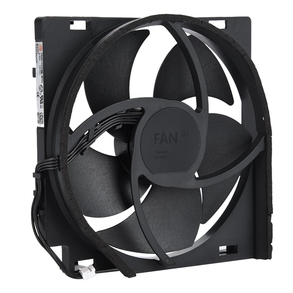 Ventilador de Enfriamiento Interno de Xbox One,Ventilador de Refrigeración de Disipación de Calor Rápido Silencioso con Reemplazo de 5 Láminas para Xbox One/Xbox One S(Xbox One S)