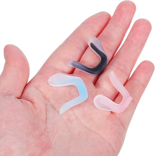 Miniatura 3 de GLEAVI 3 unids almohadillas de gafas de repuesto para gafas puente de gafas en forma de U almohadillas de silicona para gafas de niño almohadilla de