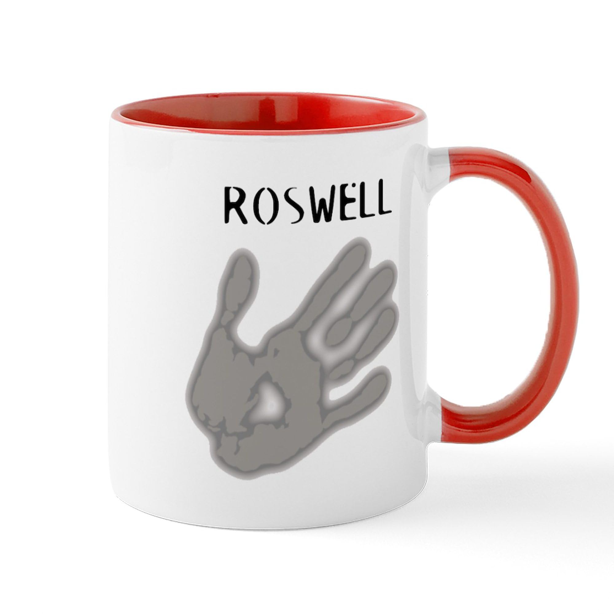CafePress Roswell Logo Merchandise Mug 11 oz (325 ml) Ceramic Coffee Mug
