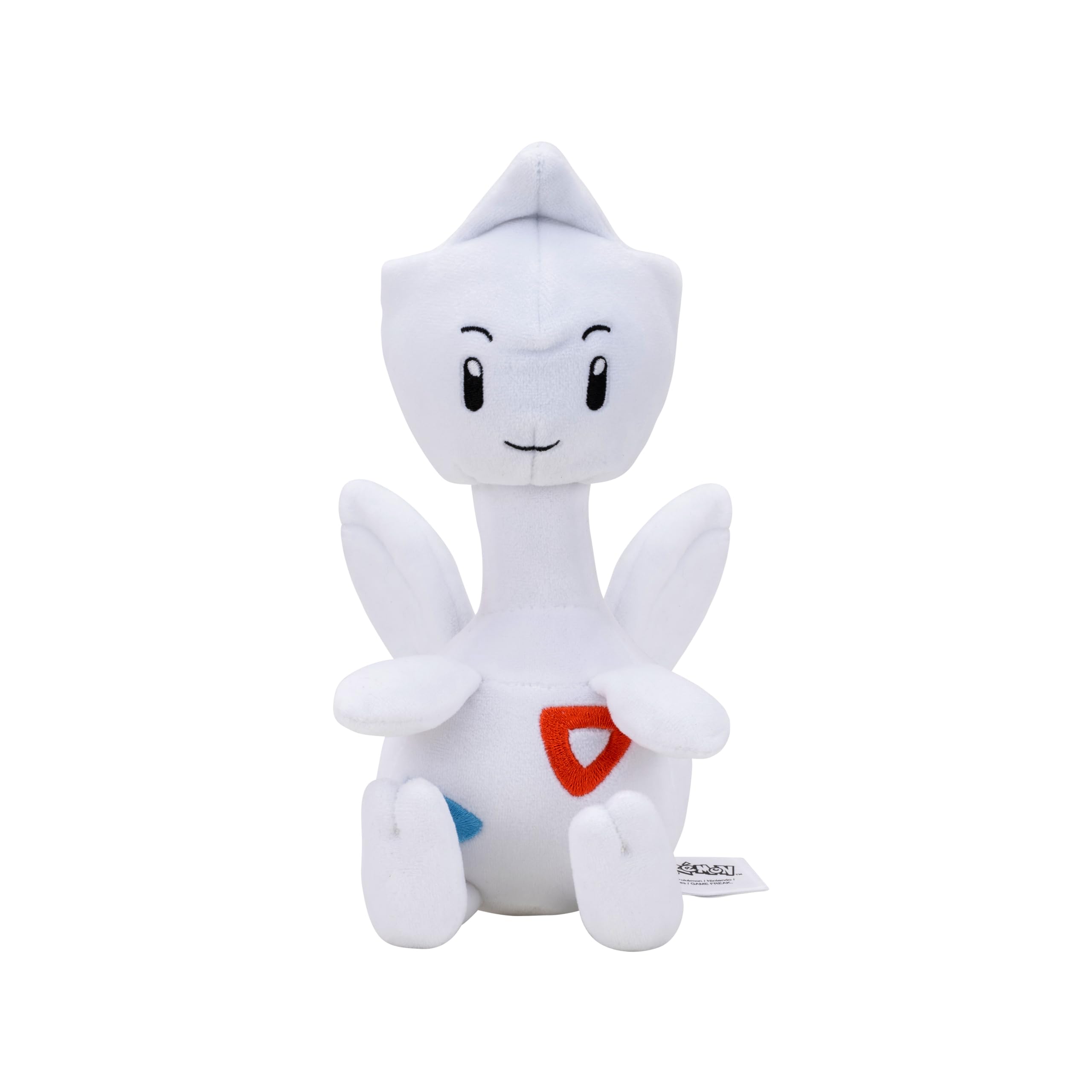 Pokémon Togetic Plush - 8-Inch Soft Plush with Authentic Details, Multicolor, 8 inches - Image 4
