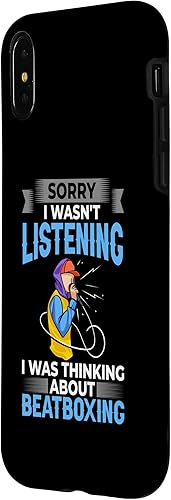 Vista 5 de Funda para iPhone 12/12 Pro Beatboxing Music Funny Beat Sound Effects