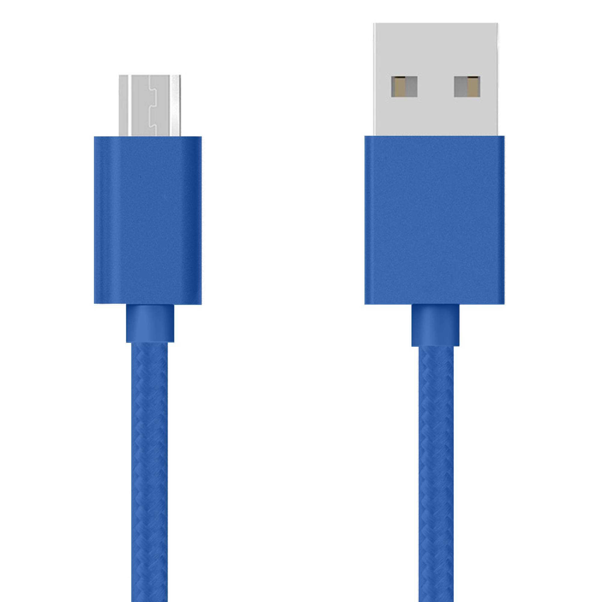 IWIOBlue THIN USB 2.0 Micro USB to USB 2.0 SYNC & CHARGE Charging Tangle Proof Cable (1 Meter) compatible with Innokin iTaste MVP 2.0