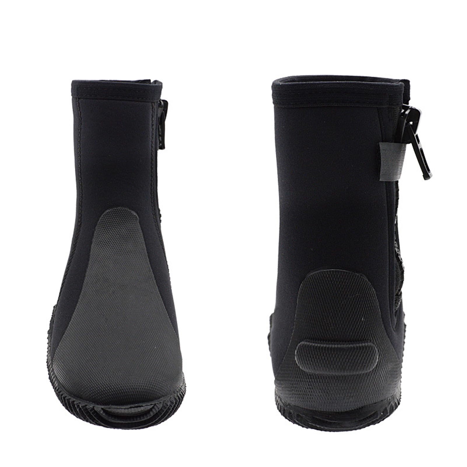CHICIRIS Wysokie Buty do Nurkowania Buty do Nurkowania z gumową podeszwą z Podwyższonym Obcasem i Elastycznym Krojem Łatwe Zakładanie Ochrona Stóp z rurką Pływanie Dorośli