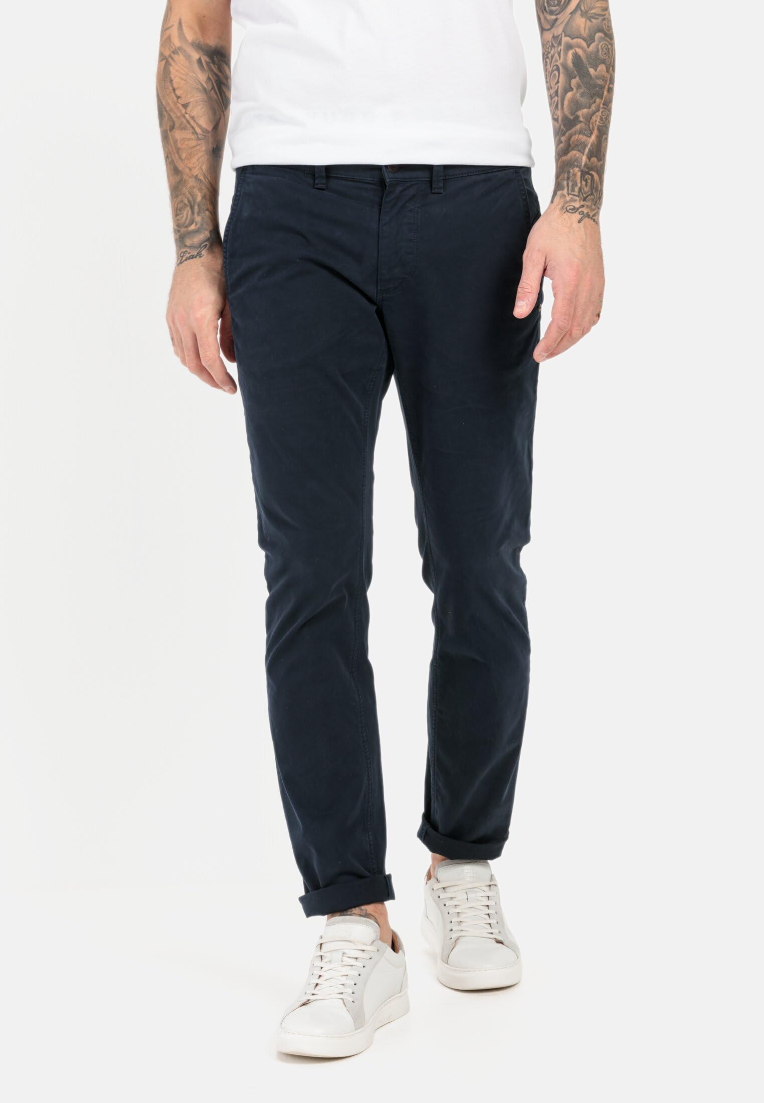 camel active Herren Stretch Chino Hose Regular Fit Houston - Spodnie Mężczyźni