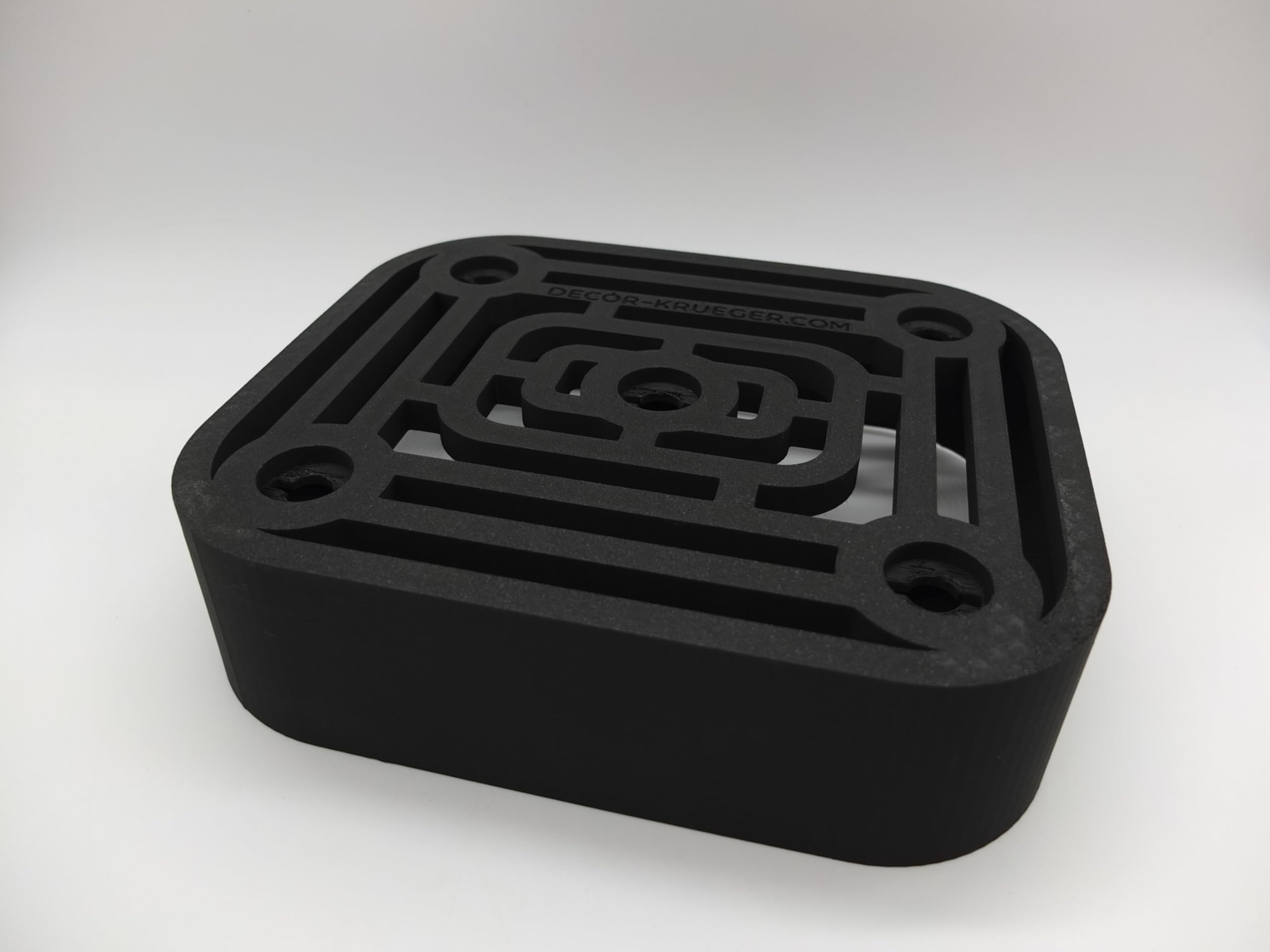 Holder Stand for Kenwood Chef for 5 Attachments Art Deco Style (Black)