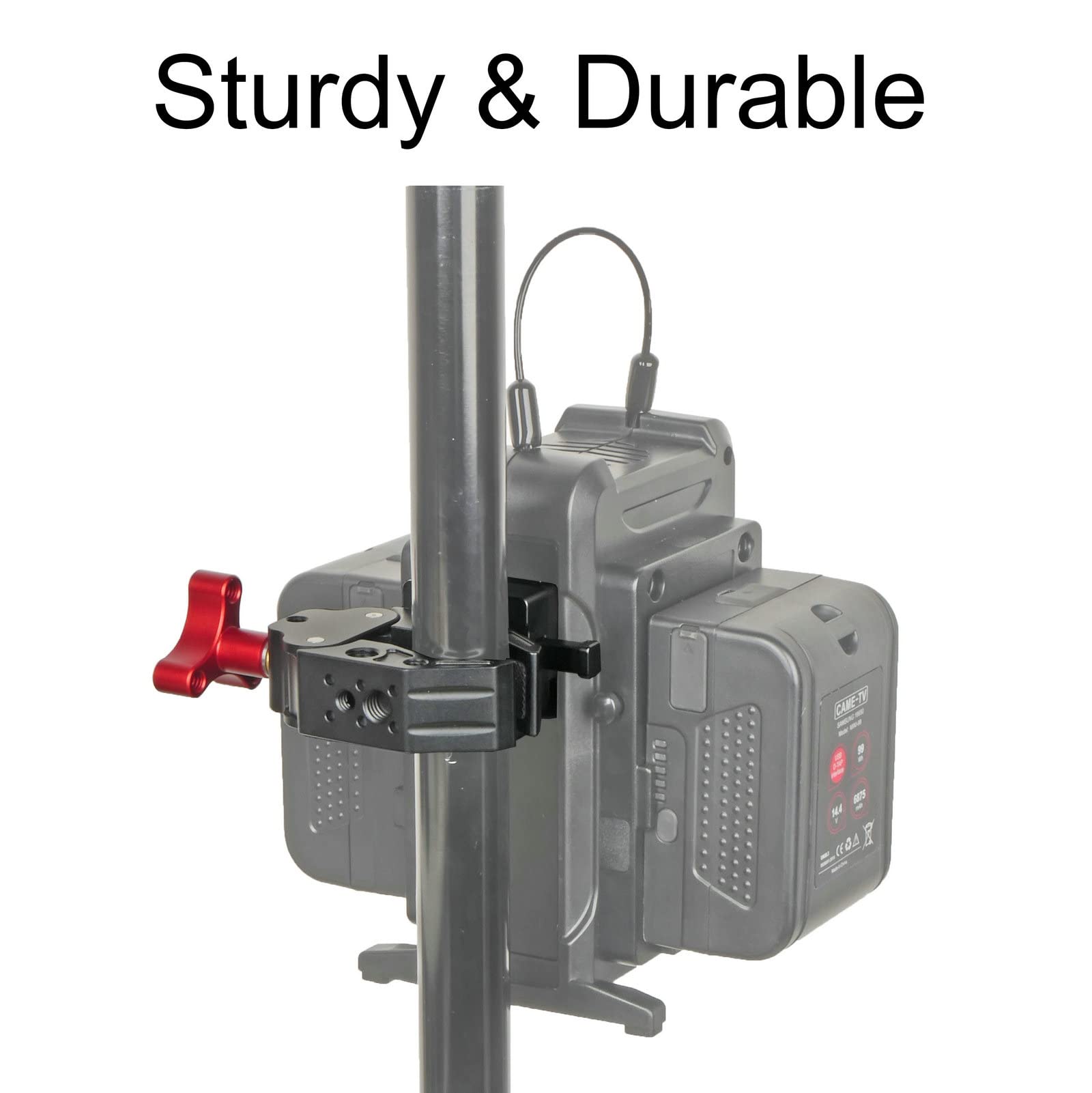 Amazon.co.jp: Came-TV Vマウントバッテリークランプ 大型オープン
