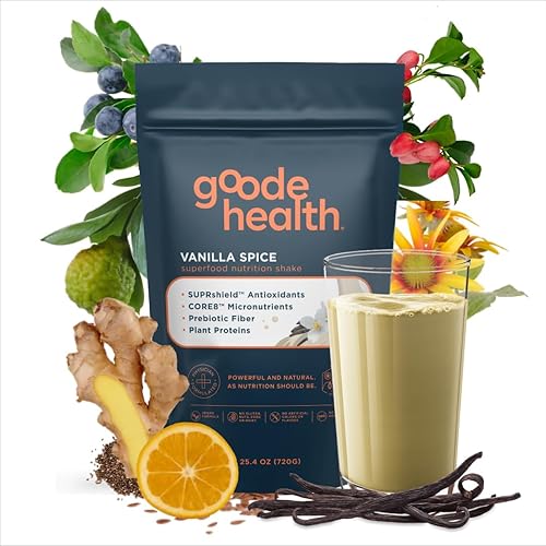 Miniatura 1 de Ultimate Nutrition - Batido (especias de vainilla), formulado por médicos, micronutrientes, vegano, nutrición completa, mezcla de verduras,