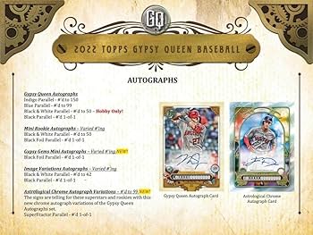 その他 TOPPS GYPSY QUEEN Amazon.com: 2022 Topps Gypsy Queen Blaster Box - 49 Baseball