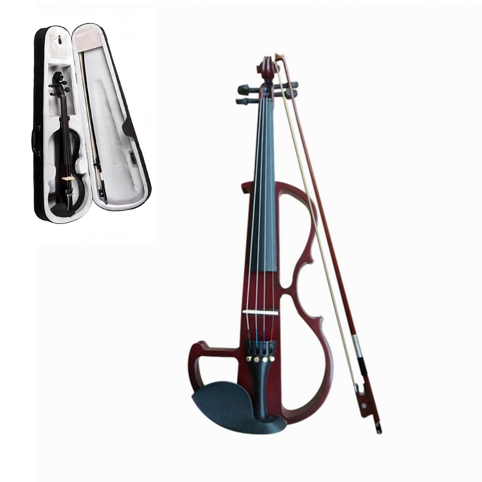 Amazon | エレキバイオリン サイレント機能搭載 ヘッドホン スピーカー