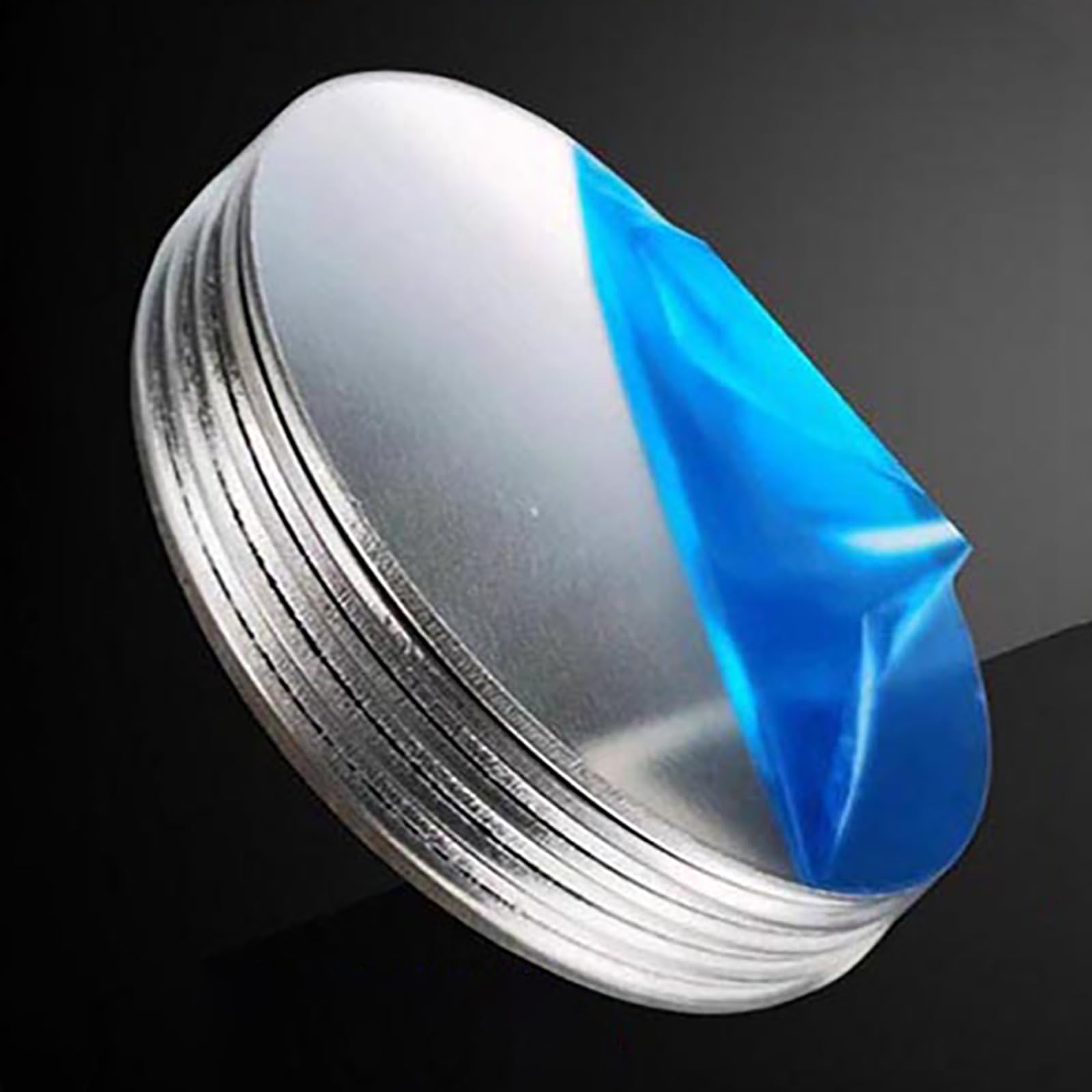 Disco in acciaio inossidabile, 6061 Confezione da 2 lamiere rotonde in alluminio con pellicola protettiva di varie dimensioni(250 * 2mm)