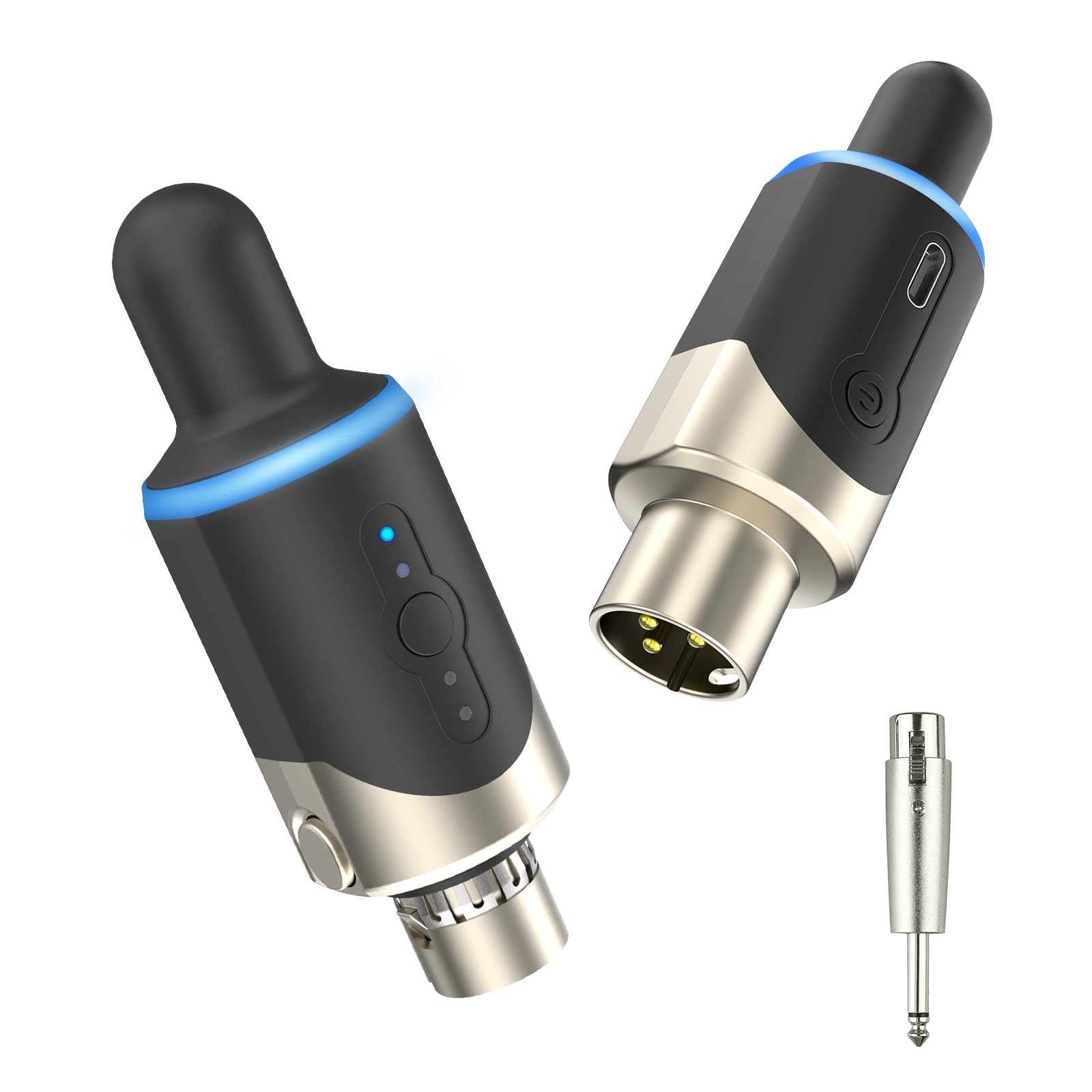 Amazon.co.jp: XIAOKOA ワイヤレスマイクシステム 6.35mm変換