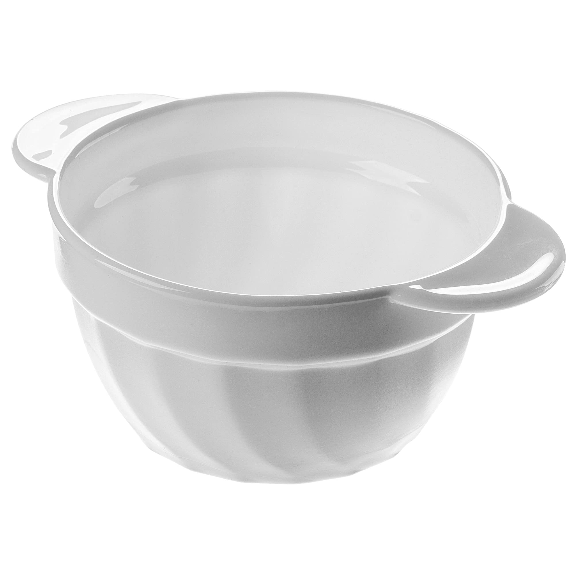 KADAX Tazze da zuppa, 650 ml, ciotole per minestra in vetro rinforzato, 18,5x14x8 cm, ciotole per minestra con doppio manico, terrina per zuppe, creme, brodi (650 ml / 6 pezzi)